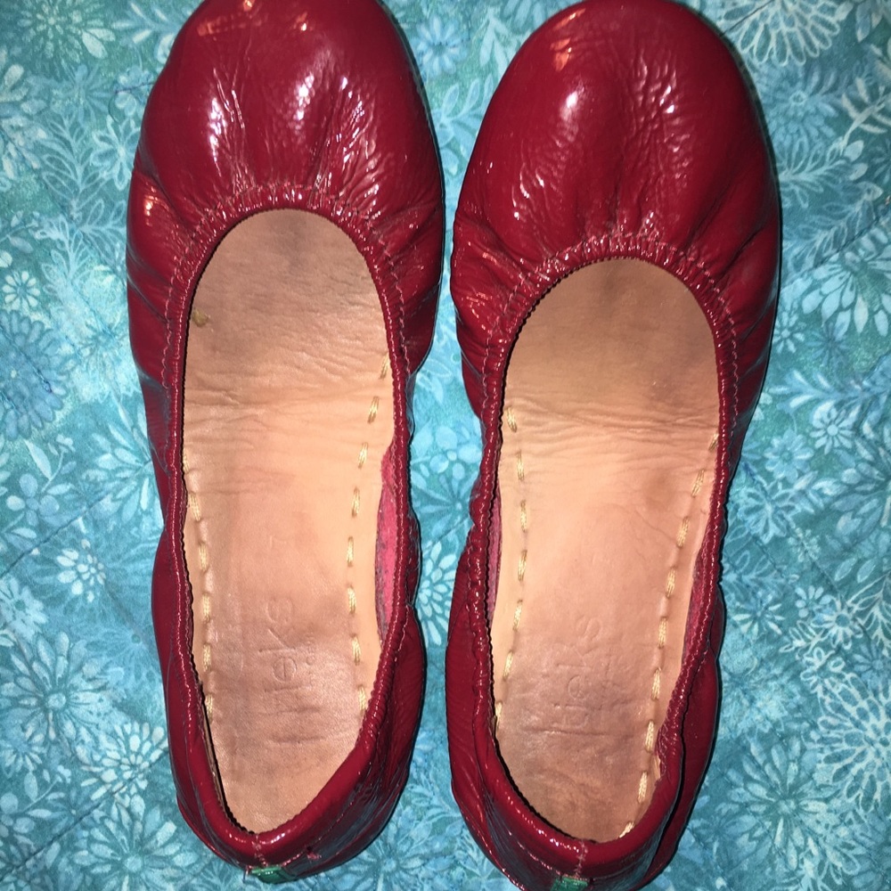 Tieks Ruby Red Patent-7